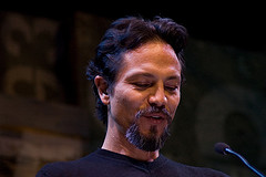 Benjamin Bratt at awards night at Sundance