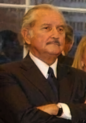 Mexican writer Carlos Fuentes.