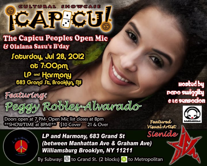 Peggy Robles-Alvarado to Headline at NYC’s Hottest Open Mic