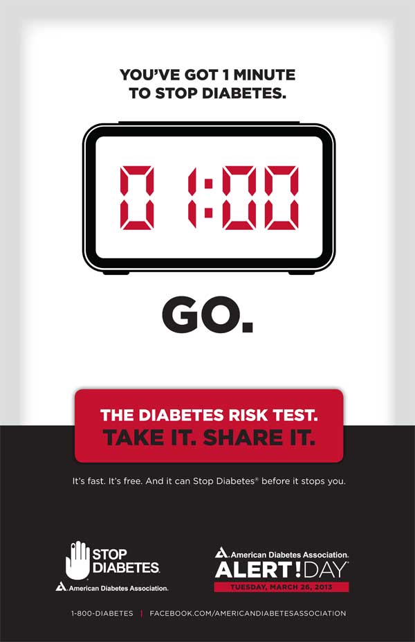 ALERT DAY! Do You Have One Minute To Stop Diabetes?