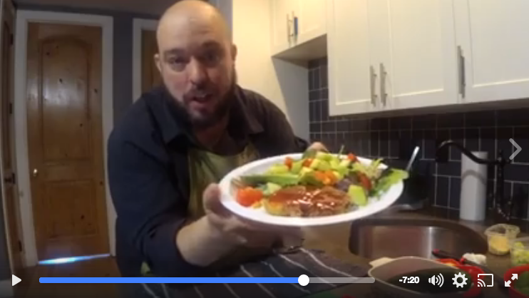 Valentine’s Day Recipe: Plantain Crusted Pork Loin with Guava Sauce